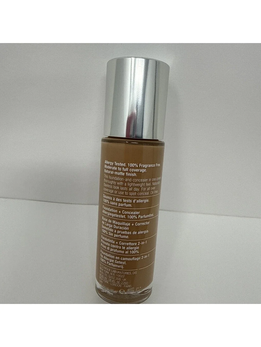 New Clinique Beyond Perfecting Foundation Plus Concealer-17 Nutty Now CN 78 RN1